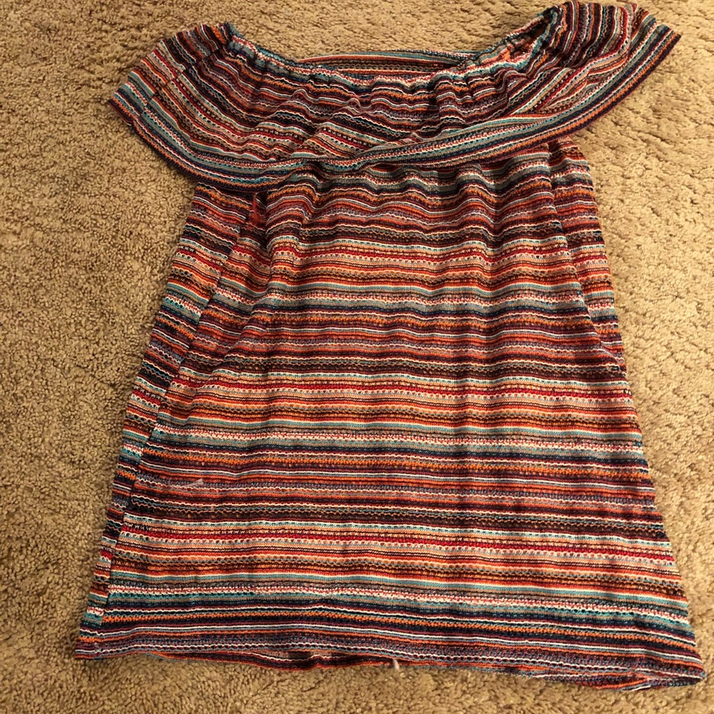 Striped Stretchy XL top